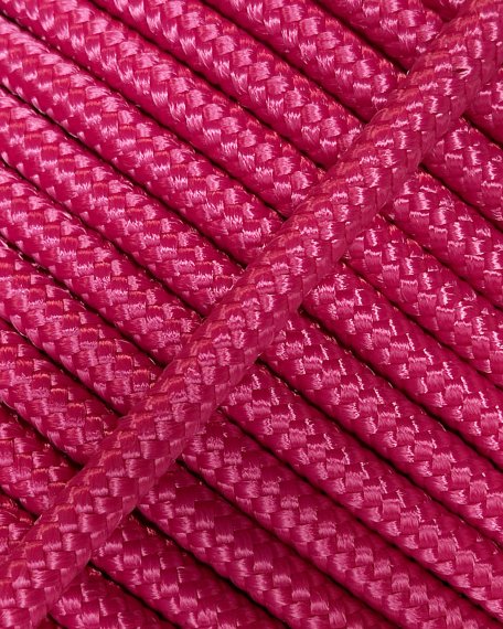 PES reinforced djembe drum rope 5 mm Raspberry 20 m