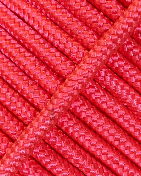 Neon pink Ø5 mm pre-stretched rope for djembe drum - Djembe rope