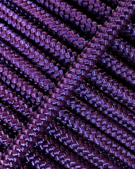 PES reinforced djembe drum rope 5 mm Violet 100 m