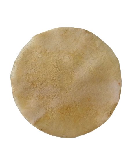 Thin depilated cow skin for djembe drum L