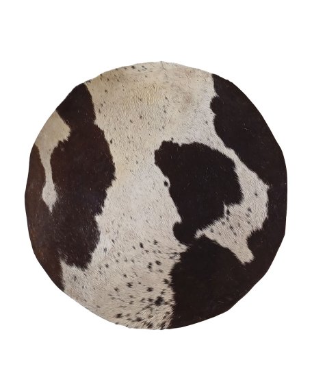 Semi-thick cow skin with hair for dunun drum M