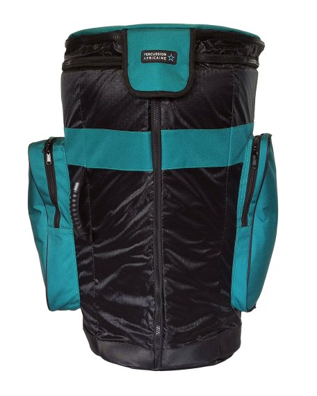 Percussion Africaine Premium djembe bag XXL Teal blue