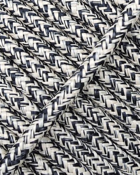 Reinforced rope for djembe drum 5 mm Beige / Black 100 m