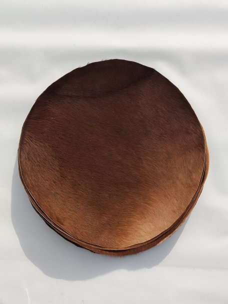 Very thin horse skin with hair for djembe drum