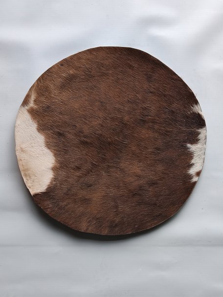 Thick steer skin, buffalo skin, bull skin or cow skin for djembe drum percussion