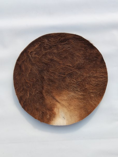 Thick mule skin with hair for dunun drum M