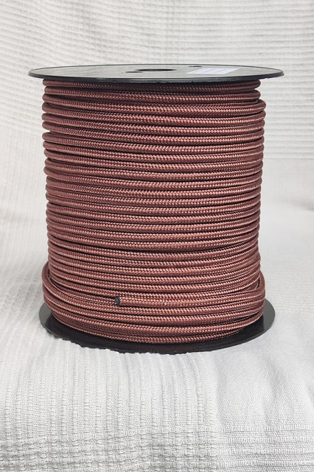 Halyard spool Ø5 mm copper brown for djembe drum
