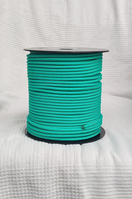 Halyard spool Ø5 mm emerald green for djembe drum