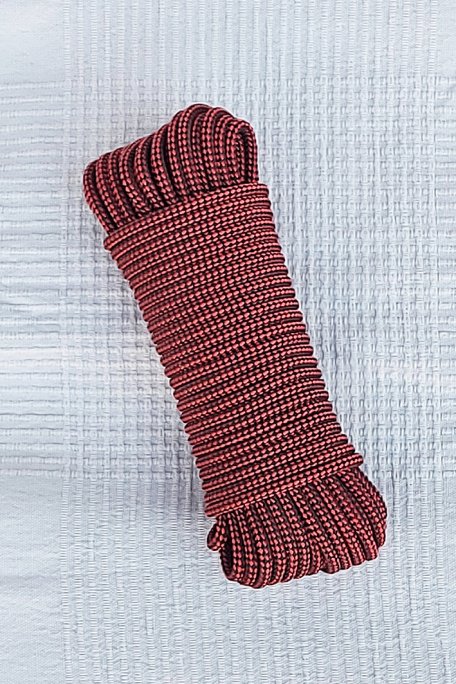 5 mm halyard checkerboard red black for djembe drum