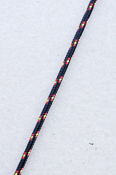 4 mm halyard (tricolour, red / yellow / red) - 100 m djembe drum rope