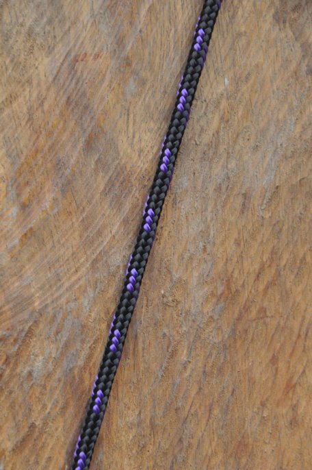 Ø4 mm black / violet black alpine rope for djembe drum - Djembe rope