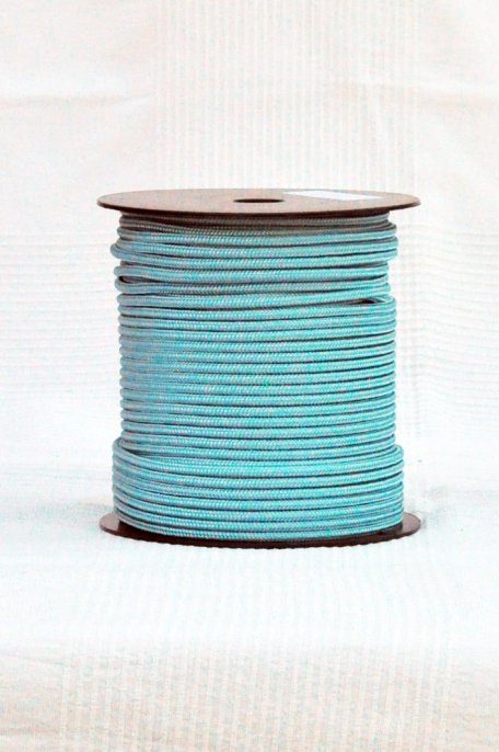 Pastel blue Ø5 mm pre-stretched rope for djembe drum - Djembe rope
