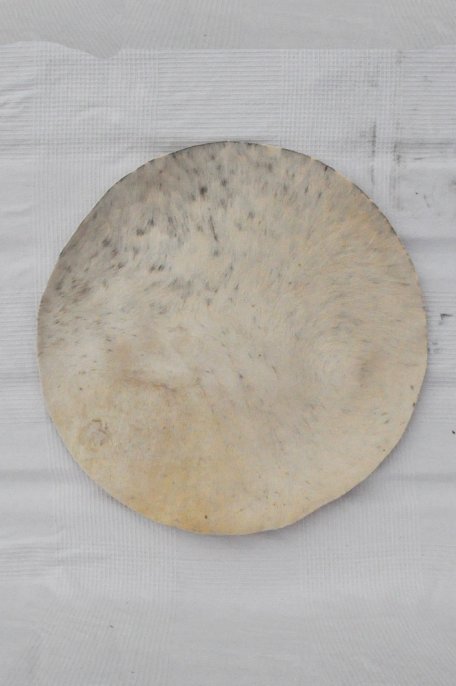 Thin donkey skin with hair for djembe drum