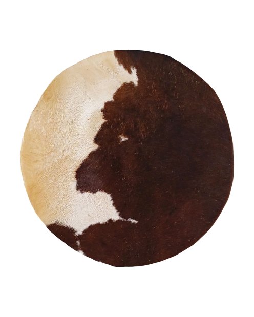 Thin horse skin with hair for djembe drum L