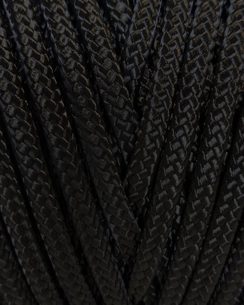 PA drum percussion hollow rope 2 mm Black 800 m