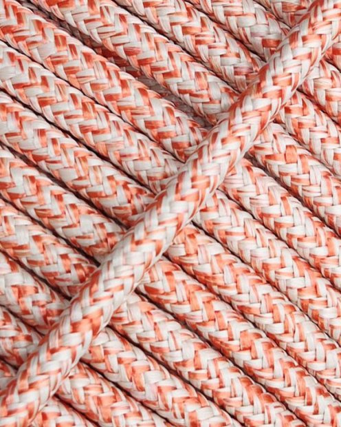 Reinforced rope for djembe drum 5 mm Beige / Copper 100 m