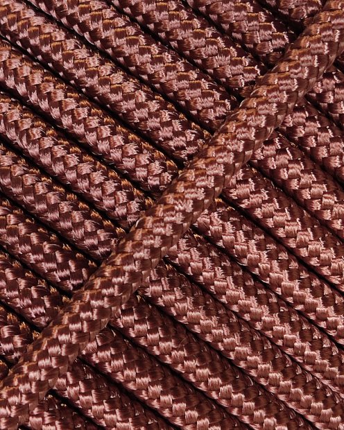 PES reinforced djembe drum rope 5 mm Copper brown 100 m