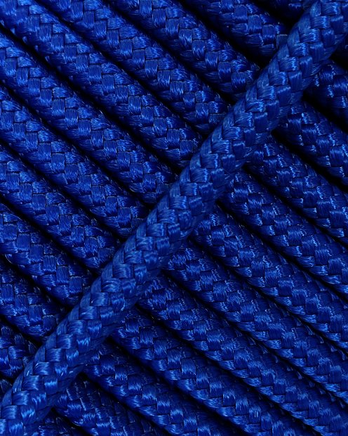 PES reinforced djembe drum rope 4 mm Bleu de France 100 m