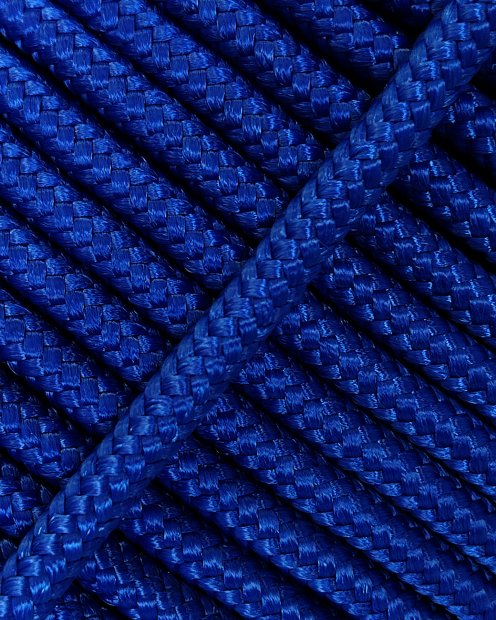 PES reinforced djembe drum rope 5 mm Bleu de France 20 m