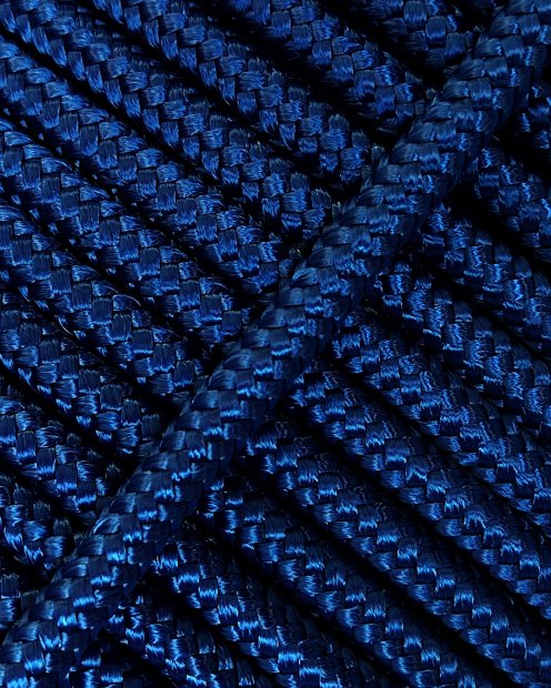 PES reinforced djembe drum rope 5 mm Royal blue 100 m