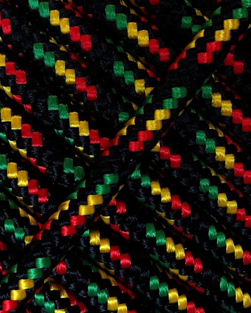 Djembe PES rope 5 mm Black / Panafrica 100 m