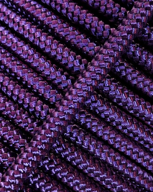 PES reinforced djembe drum rope 5 mm Violet 100 m