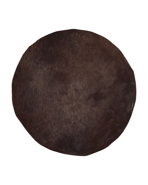 Thick steer skin with hair for conga drum S