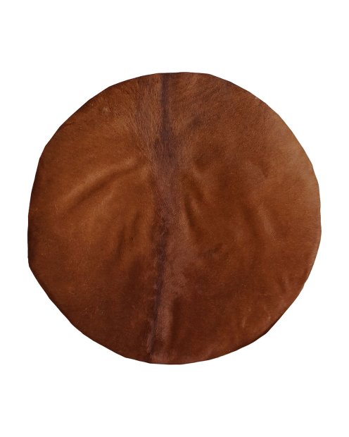 Semi-thick horse skin with hair for dunun drum M