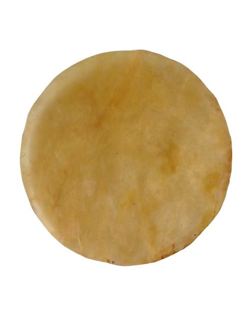Very thin depilated yak skin for djembe drum M