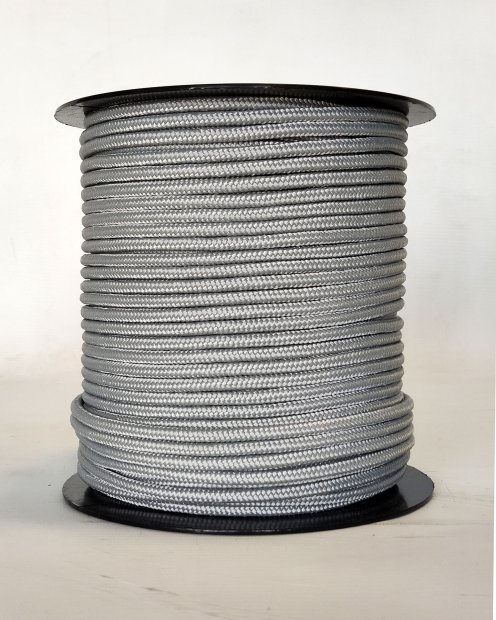 Grey Ø5 mm pre-stretched rope for djembe drum - Djembe rope