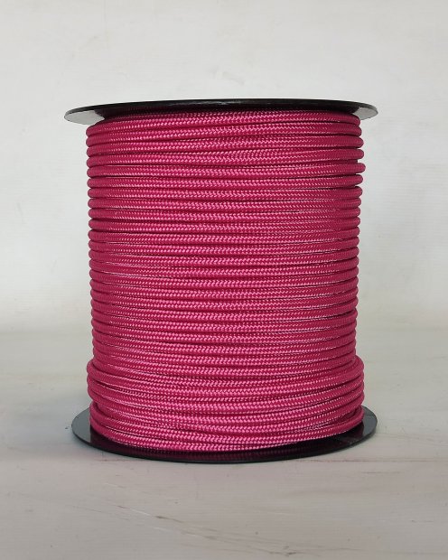 Raspberry Ø5 mm prestretched pre-stretched rope for djembe drum - Djembe rope