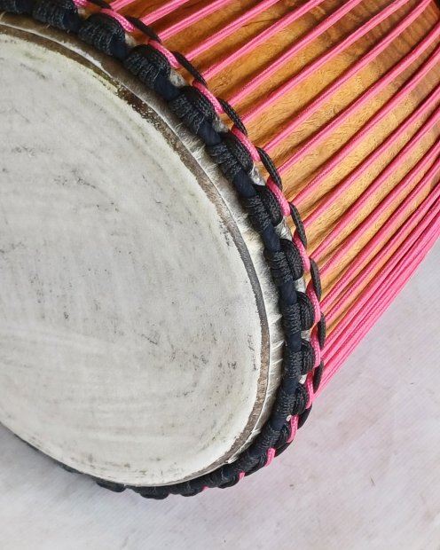 Reinforced rope for djembe drum 5 mm Raspberry 100 m