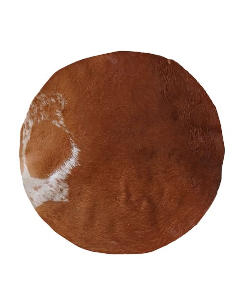Semi-thick cow skin with hair for dunun drum L