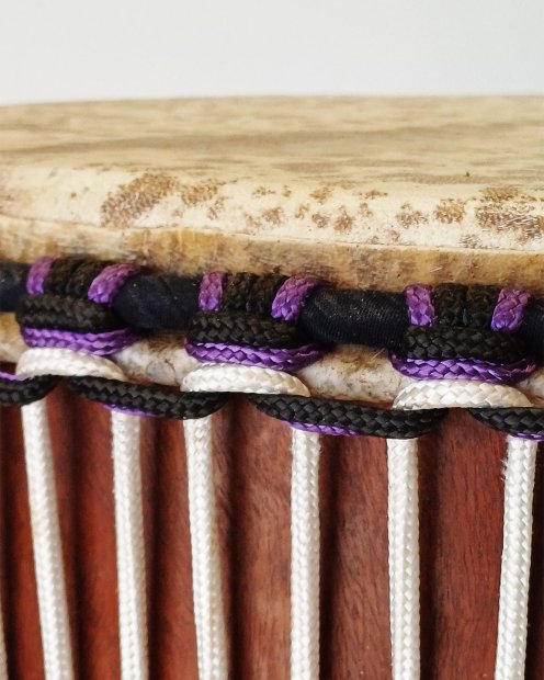 PES reinforced djembe drum rope 5 mm Ecru 20 m