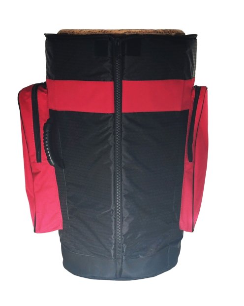 Percussion Africaine Premium professional djembe bag XL Red