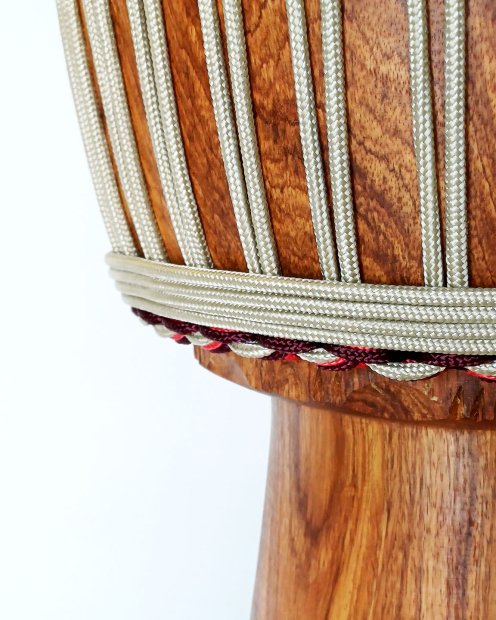 PES reinforced djembe drum rope 5 mm Grey 100 m