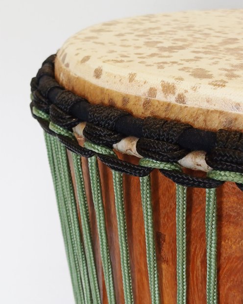 PES reinforced djembe drum rope 5 mm Salvia 20 m