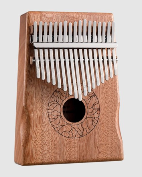 Cheap Eco kalimba 17 keys Mahogany