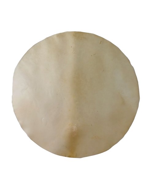 Very thin transparent calf skin for frame drums L