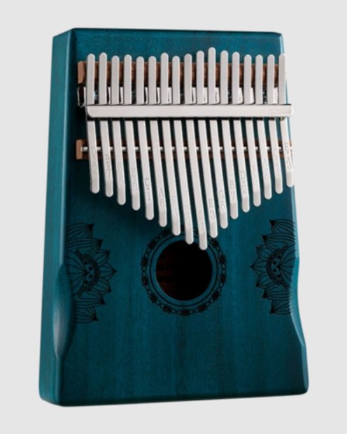 Cheap Eco kalimba 17 keys Blue