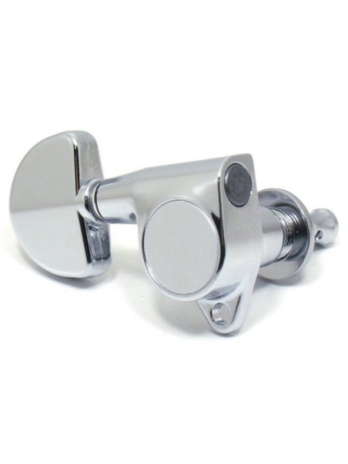 Left tuning machine for kora ngoni Chrome