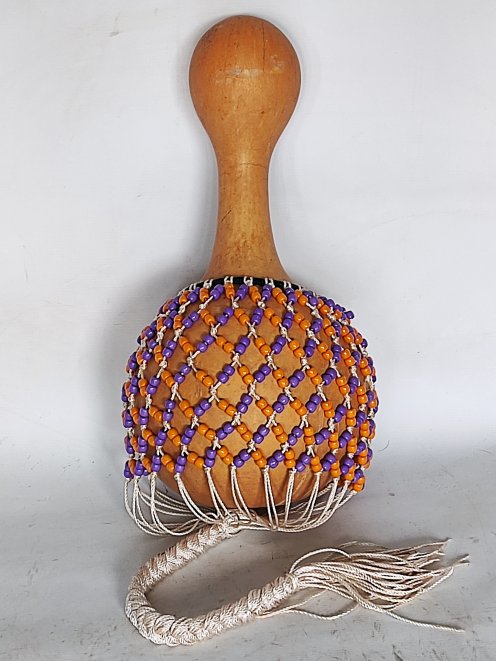 Large Djabara - African Shekere yabara