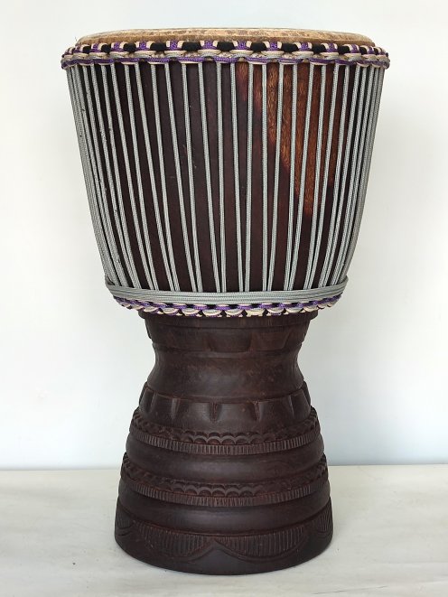 Custom-made djembe - Signature Burkina Faso djembe