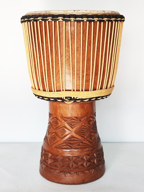 Custom-made djembe - Signature Guinea djembe