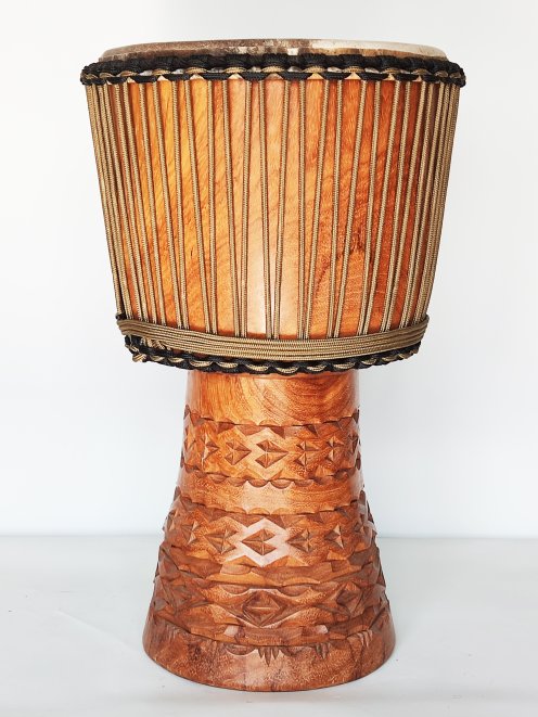 Custom-made djembe - Signature Guinea djembe