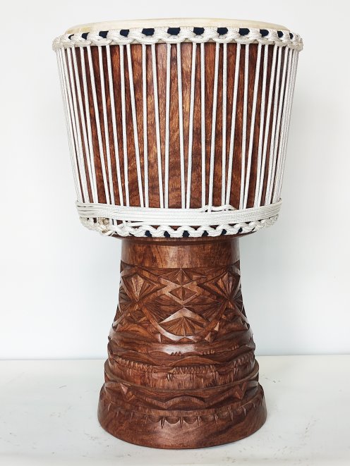Custom-made djembe - Signature Guinea djembe
