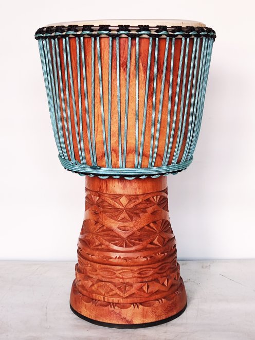 Custom-made djembe - Signature Guinea djembe