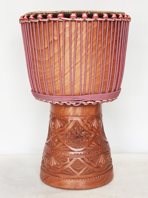 Custom-made djembe - Signature Guinea djembe