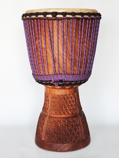 Fan palm (kolo kolo) Mali djembe - Top djembe drum