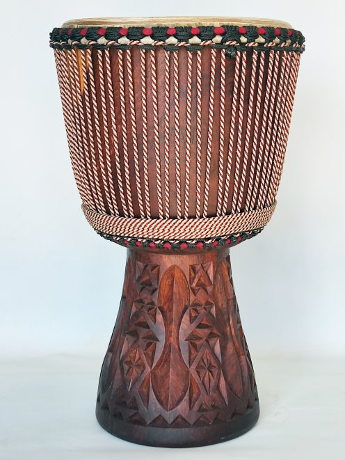Custom-made djembe - Signature Mali djembe 6604
